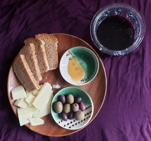 Ancient Roman breakfast 